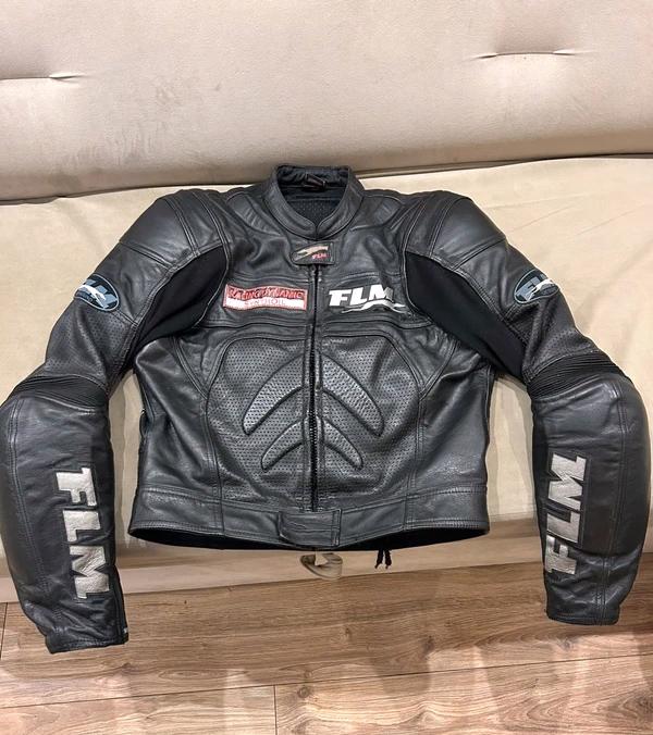 Bunda kožená na moto FLM č. 52 - foto 5