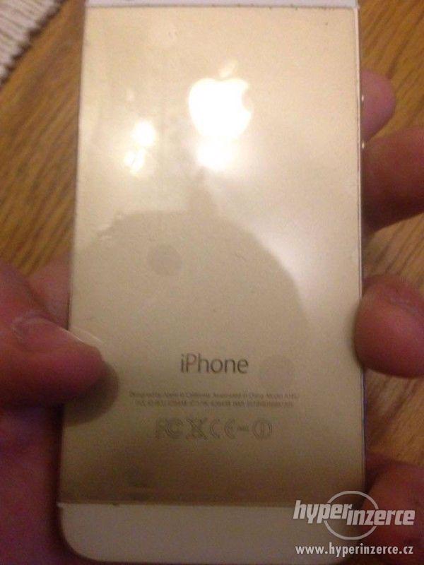 iPhone 5s GOLD - TOP STAV [32 GB] - foto 6