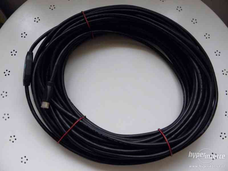 HDMI vysokorychlostní kabel 7cestný 30m - foto 2
