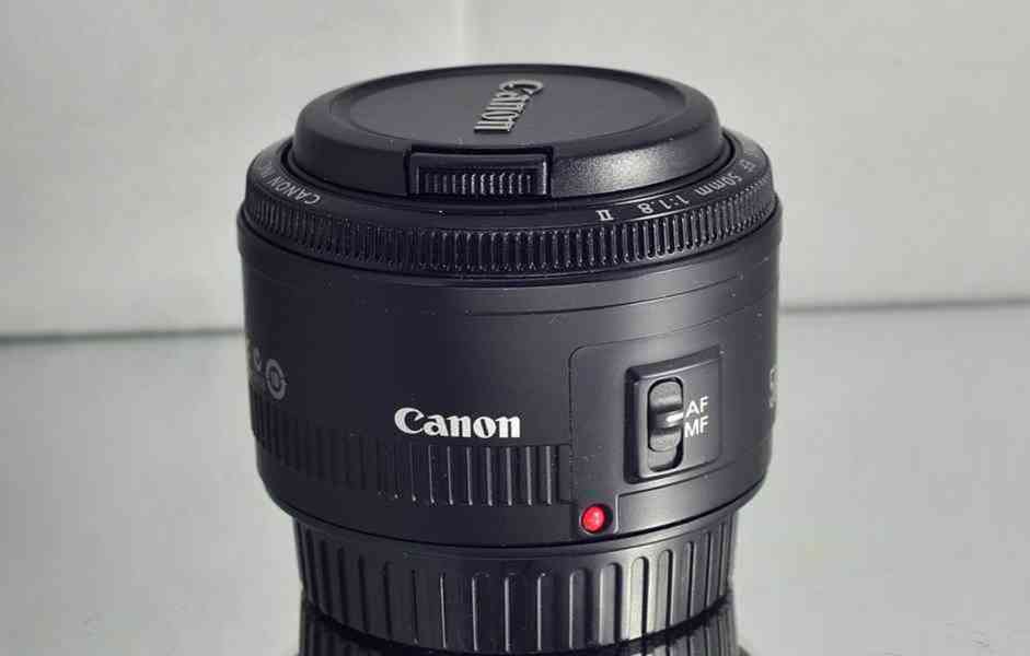 Canon EF 50mm f/1.8 II full-frame Pevný 2.generace - foto 5