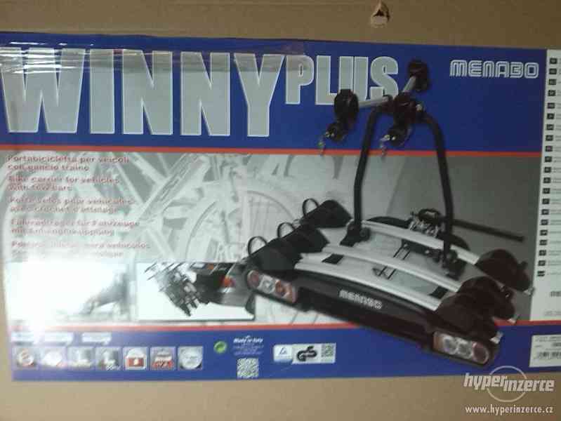 Nosič kol na TZ sklopný Menabo Winny 3 kola, sklopný, uzamyk - foto 2