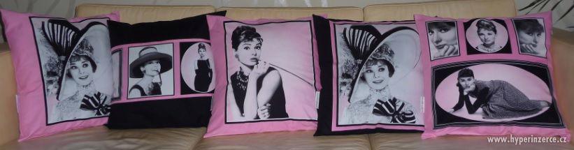 Luxusní povlak na polštářek "Lovely Audrey" - foto 2