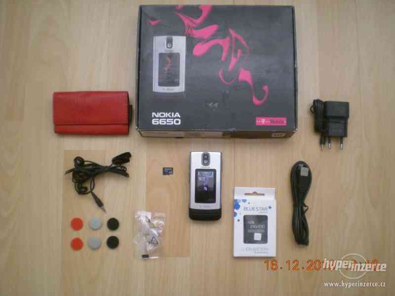 Nokia 6650 - SUPER véčkové telefony z r.2008, plně funkční - foto 2