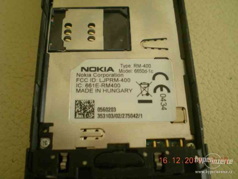 Nokia 6650 - SUPER véčkové telefony z r.2008, plně funkční - foto 12