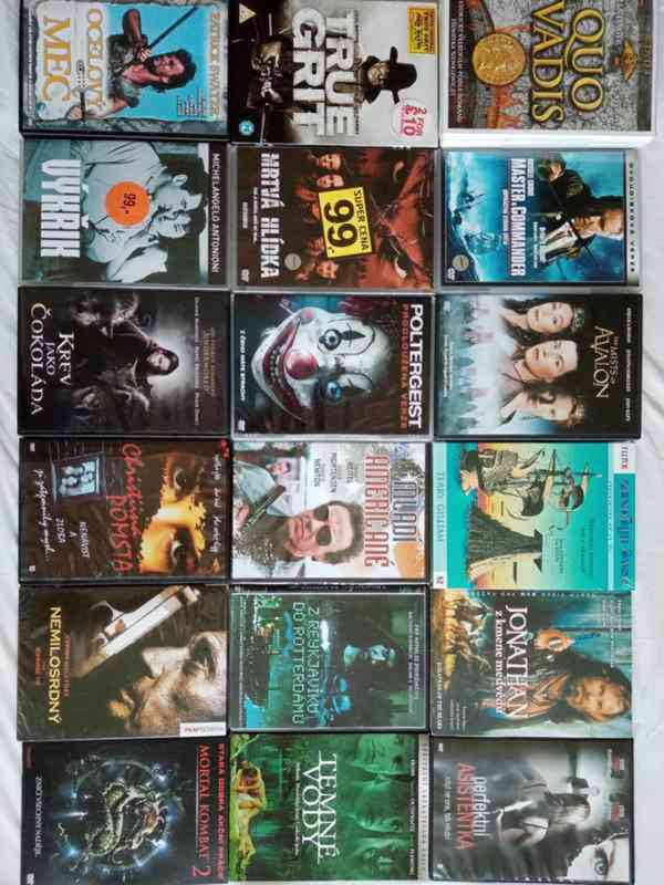 130 orig. DVD dobrodružných a thrilleru od 59 Kč - foto 3