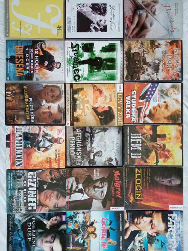 130 orig. DVD dobrodružných a thrilleru od 59 Kč - foto 2