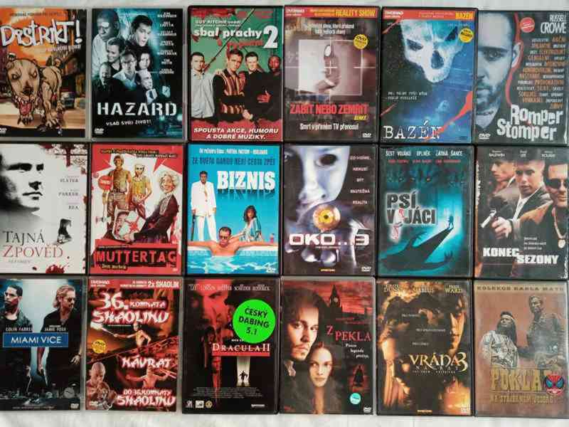 130 orig. DVD dobrodružných a thrilleru od 59 Kč - foto 4