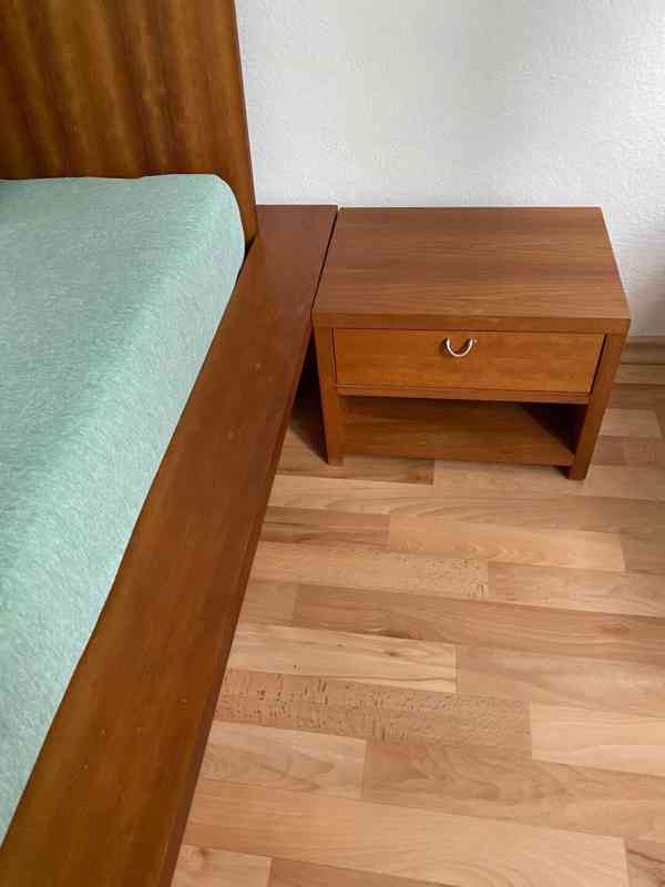 Futonová postel v desénu třešeň 140x200 - foto 5