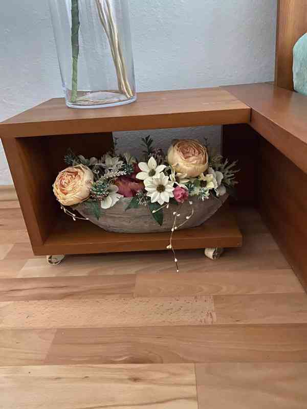 Futonová postel v desénu třešeň 140x200 - foto 9