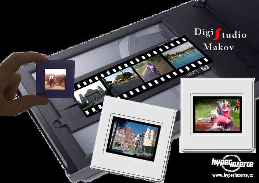 Skenování fotografií,diapozitivů.....
