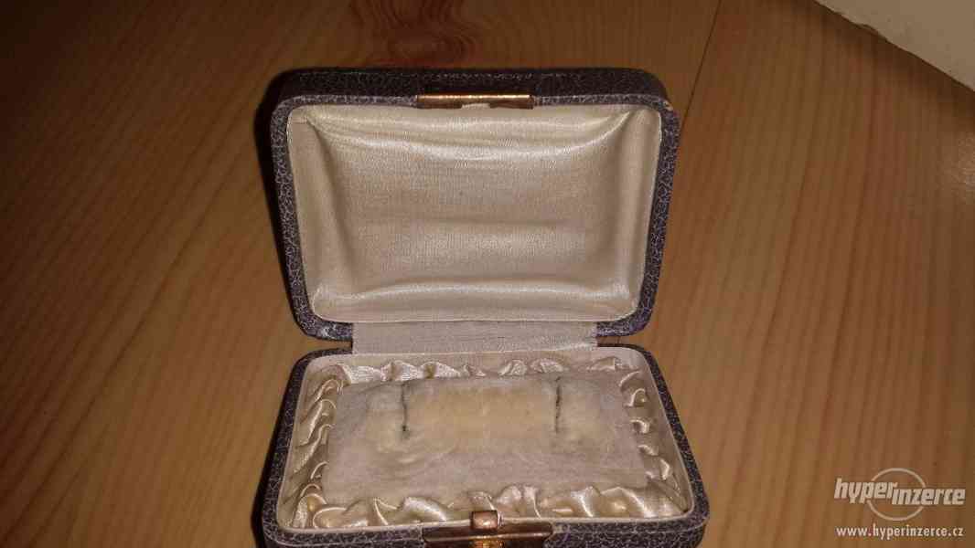 stara krabička od šperků V.BUBENÍČEK - foto 3