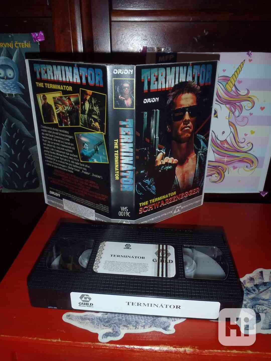 VHS Terminátor Guild Home Video TOP stav Arnold - foto 1