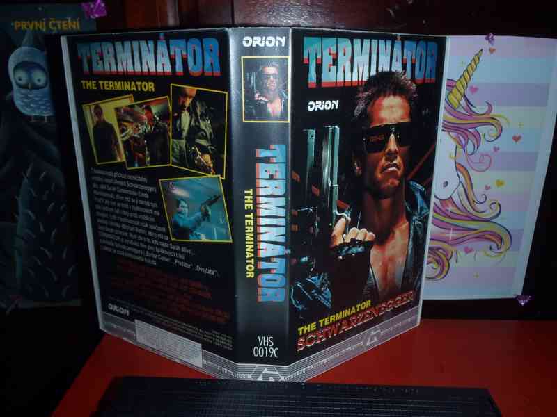 VHS Terminátor Guild Home Video TOP stav Arnold - foto 2