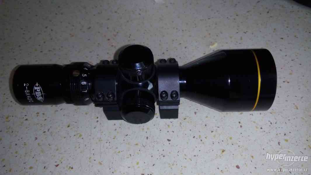 Zoom puškohled PBS 2-8x42C pro paintbal - foto 2