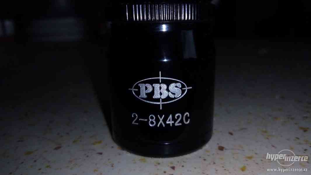 Zoom puškohled PBS 2-8x42C pro paintbal - foto 3