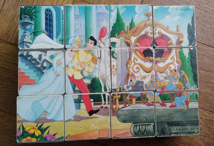 Retro kostky Disney, Clementoni - foto 2