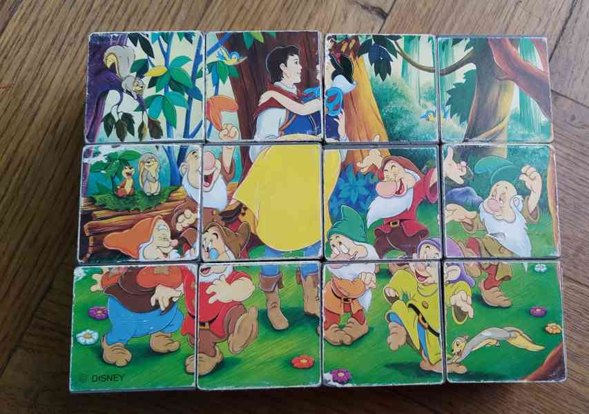 Retro kostky Disney, Clementoni - foto 3