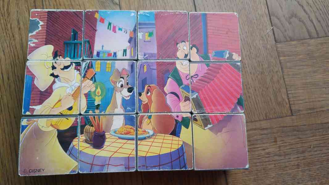 Retro kostky Disney, Clementoni - foto 7