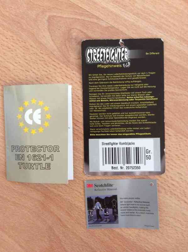 Kožená kombinéza STREETFIGHTER - foto 6