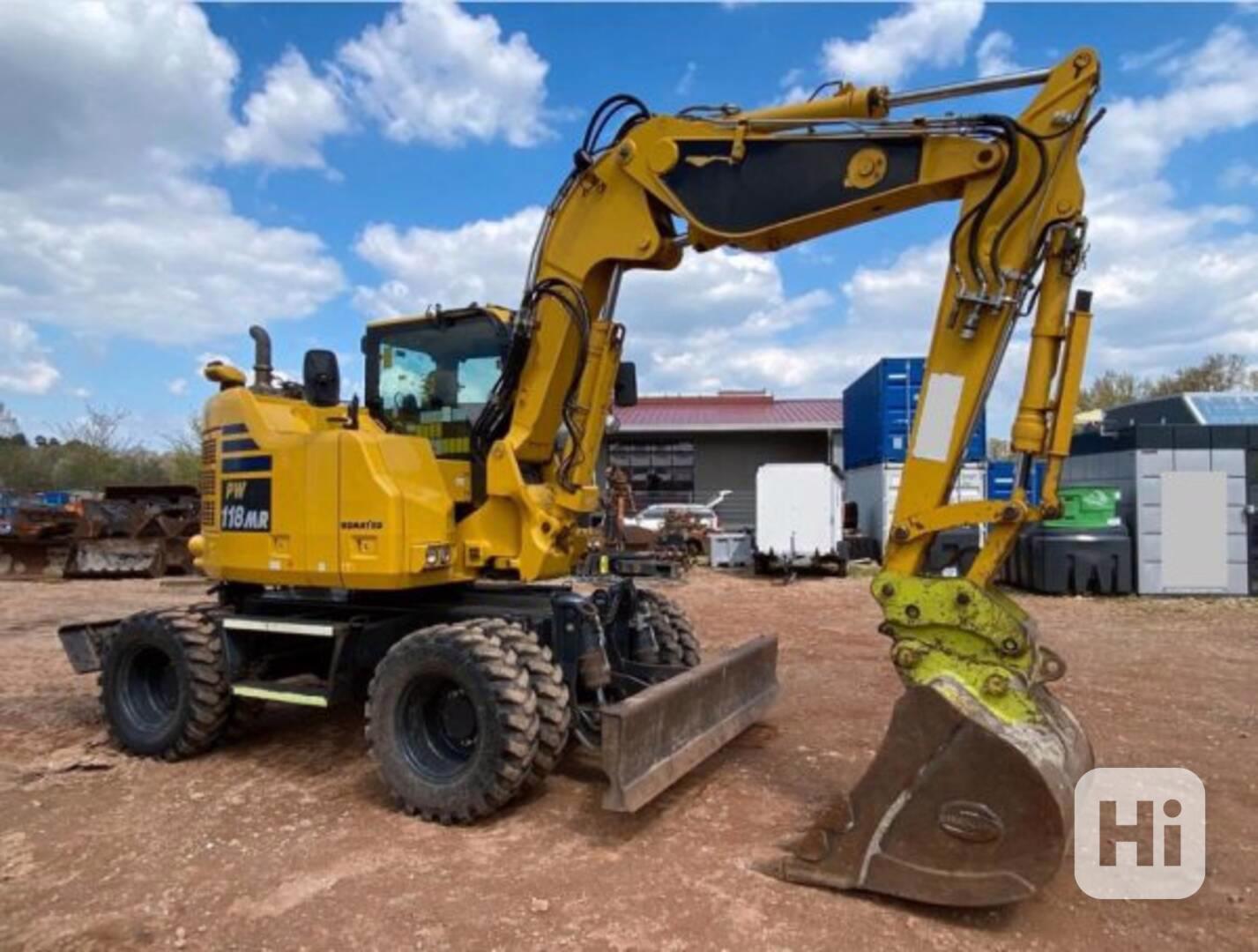 13.8t rypadlo kolové opěry Komatsu - foto 1