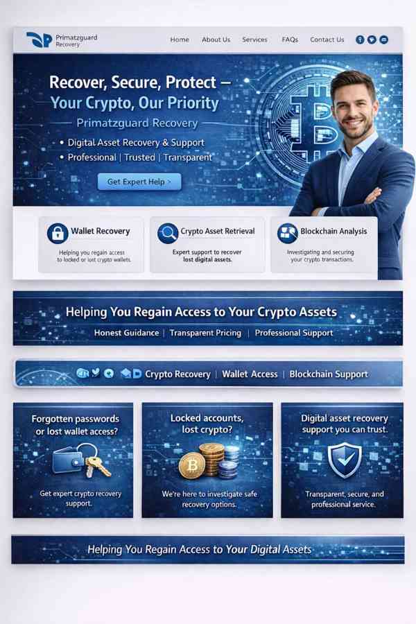 HOW TO RECOVER  CRYPT0CURRENCY GUIDE BY PRIMATZ GUARD   - foto 1