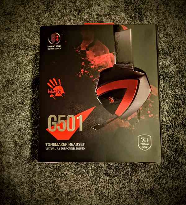 Herní sluchátka Bloody G501 - včetně účtenky - foto 2