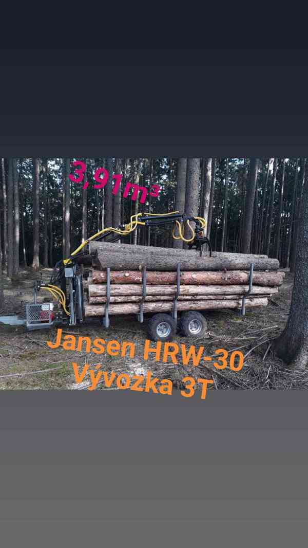 Jansen HRW-30 Vývozka 3tuny - foto 3