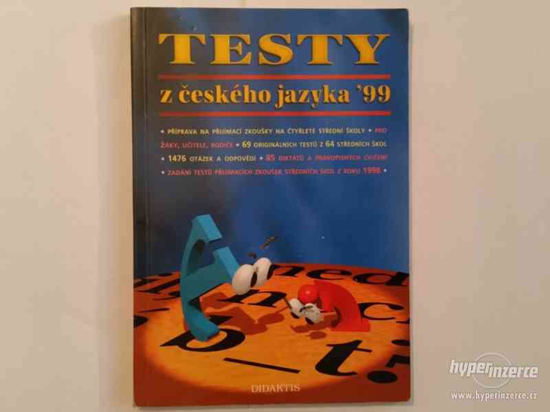 Testy z českého jazyka - učebnice přijímací zkoušky ´99 - foto 1