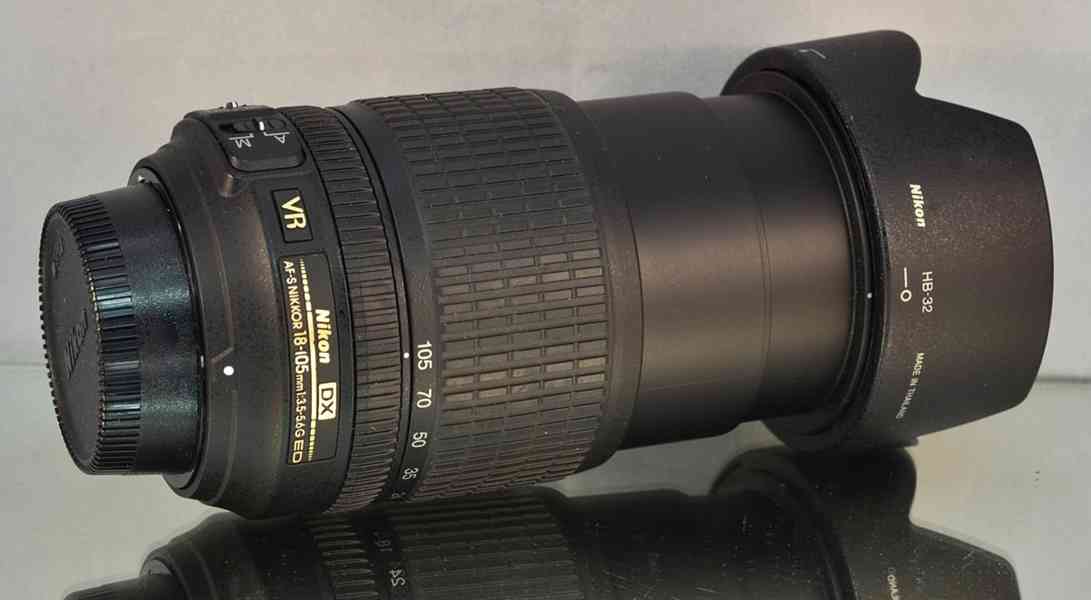  NIKON AF-S DX NIKKOR 18-105mm 1:3.5-5.6 G ED VR* - foto 7