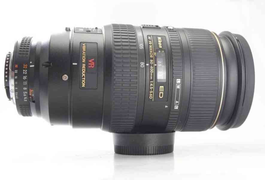 Teleobjektiv NIKKOR AF VR 80-400mm f:4,5-5,6D - foto 3