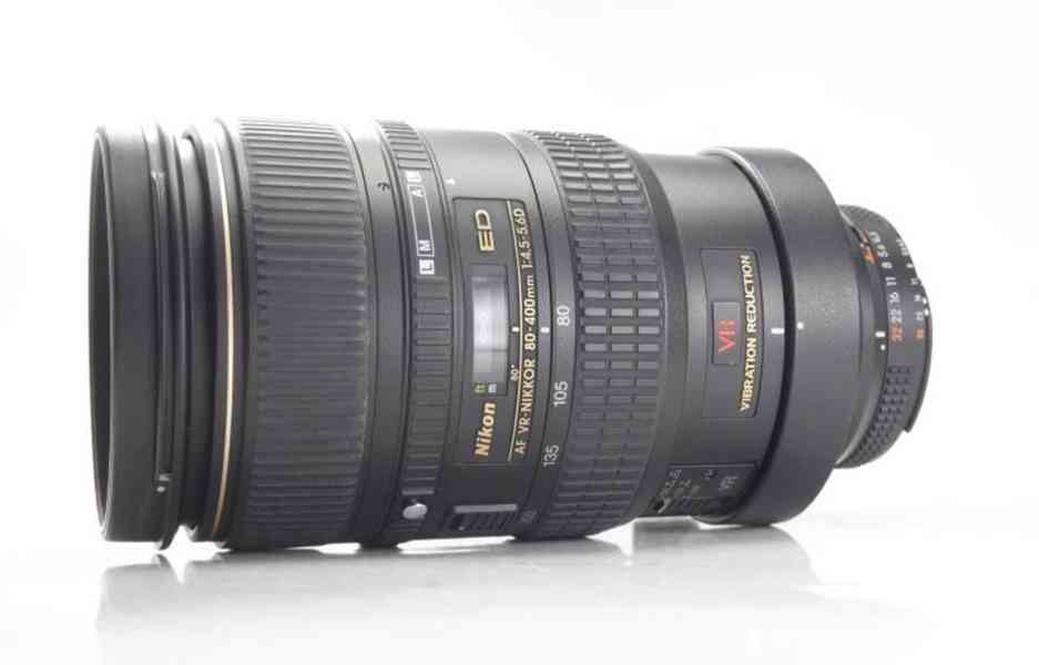 Teleobjektiv NIKKOR AF VR 80-400mm f:4,5-5,6D - foto 2