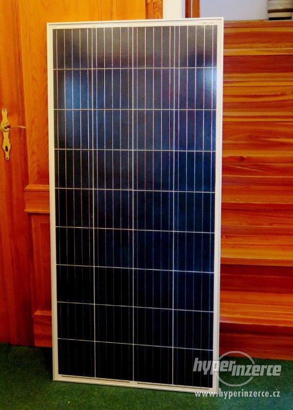Solární panel fotovoltaický polykrystal 150W - 12V - foto 1