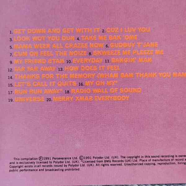 CD - SLADE / Wall Of Hits - foto 2