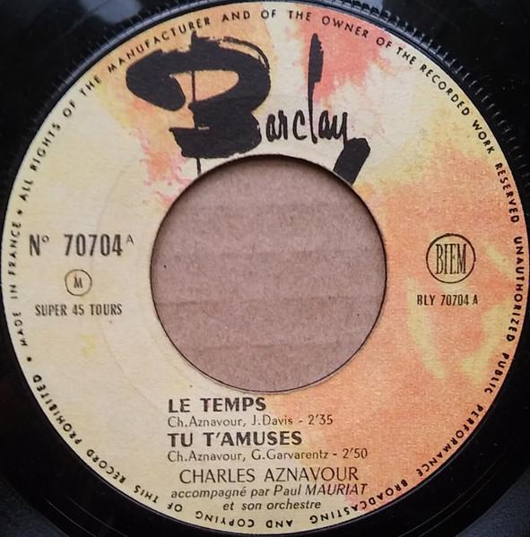 Charles Aznavour – Le Temps (EP)  - foto 3