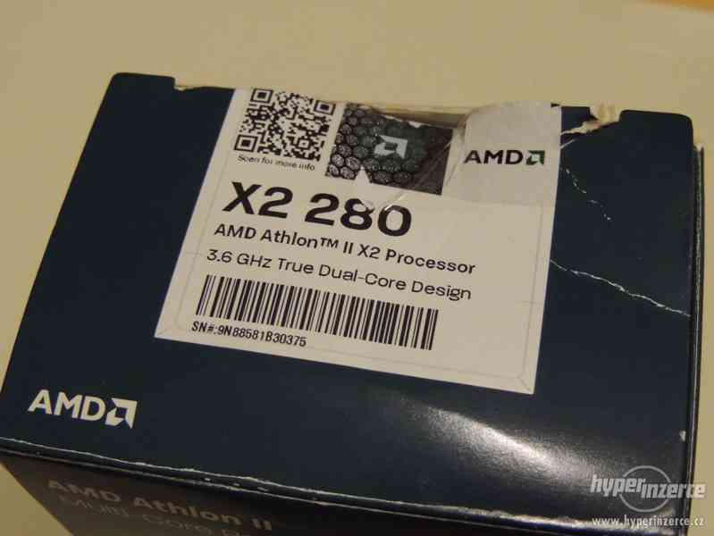 AMD Athlon X2 280 3,6Ghz + boxovaný chladič - foto 4