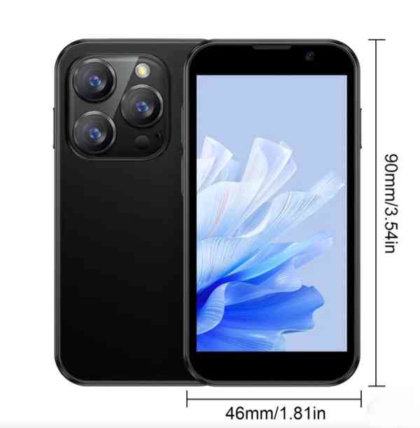 Mobil smartphone modry- nový - foto 4