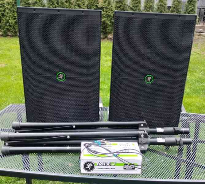 Mackie Thump 215 Aktivní reproboxy, mixážní pult, stojany - foto 3