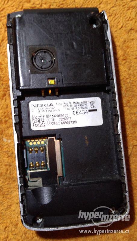 Výsuvná Nokia 6280 - k opravě nebo na náhradní díly!!! - foto 8