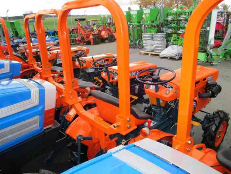 Malotraktor Kubota B6001 plně repasovaný s rámem - foto 2