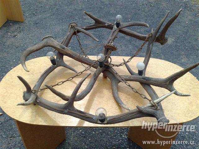 Lustr z paroží - foto 1