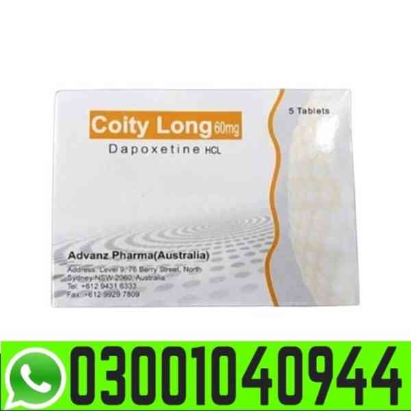 Coity Long 60 mg Dapoxetine Tablets in Pakistan - 0300104094