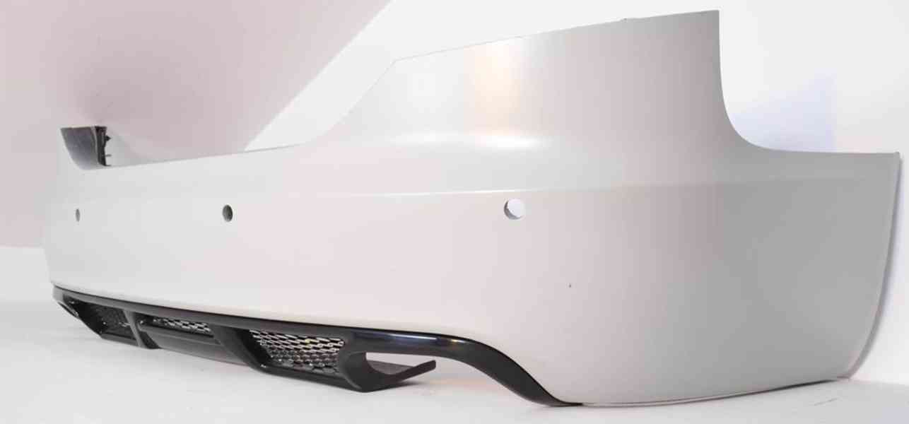 audi a6 c6 4f zadni naraznik spoiler abt difuzor - foto 5