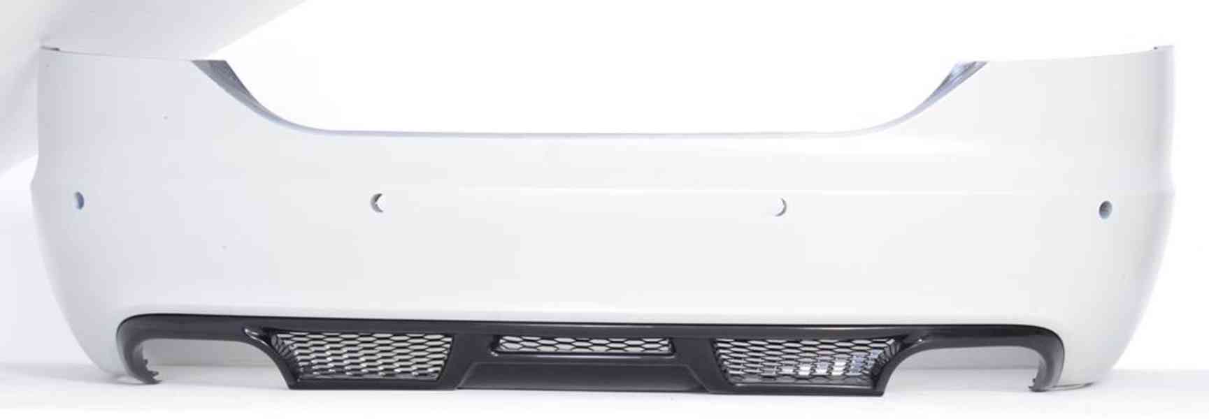 audi a6 c6 4f zadni naraznik spoiler abt difuzor - foto 3