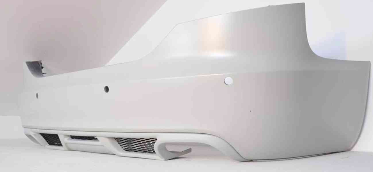 audi a6 c6 4f zadni naraznik spoiler abt difuzor - foto 8