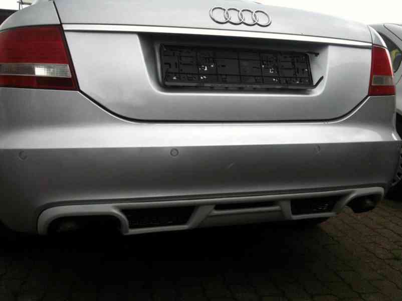 audi a6 c6 4f zadni naraznik spoiler abt difuzor - foto 10