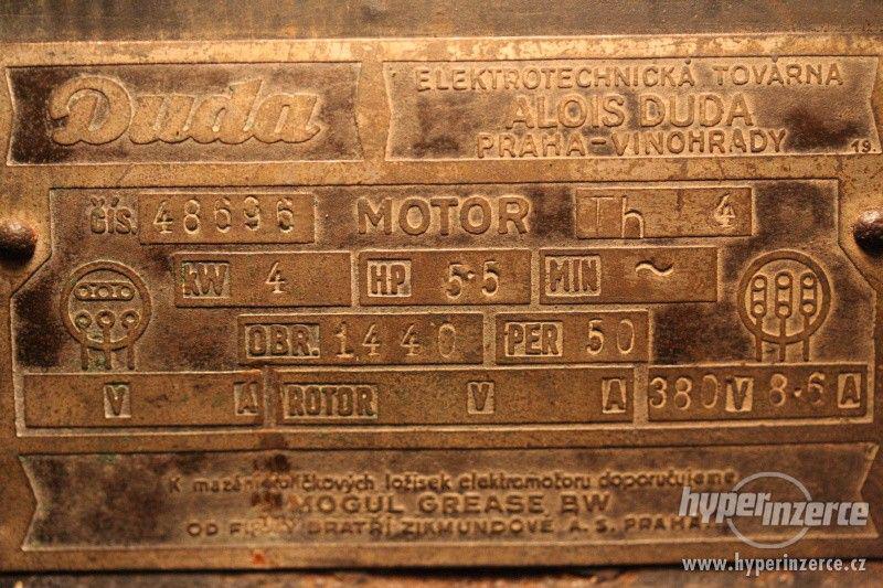 Motor 4 kw,1440 ot. - foto 1