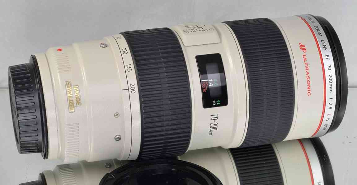 Canon EF 70-200mm f/2.8 L IS USM *FF.*řady L*UV* - foto 7