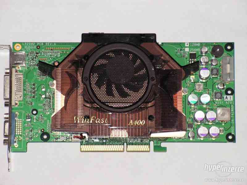 Leadtek WinFast A400 TDH, GeForce 6800, 128 MB,256bit, AGP8x - foto 2