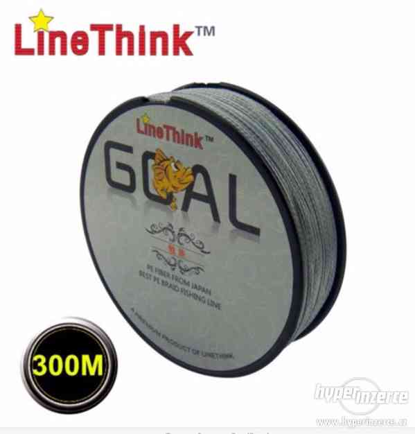 Pletená šňůra LineThink GOAL 300m/0,25mm/18,2kg - foto 1