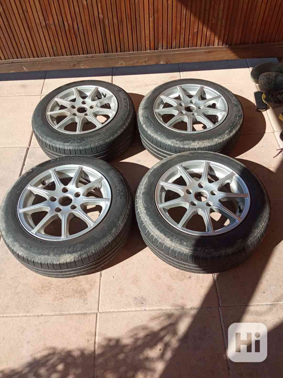 4x Letní litá kola Hankook  185/65r15 88h - foto 1